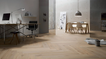 M09 OAK SAND BROWN - 3 layers oak parquet by Ter Hürne - view 3